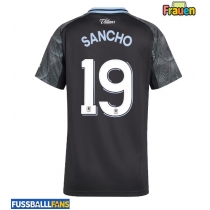 Aston Villa Jadon Sancho #19 Auswärtstrikot Frauen 2025-26 Kurzarm